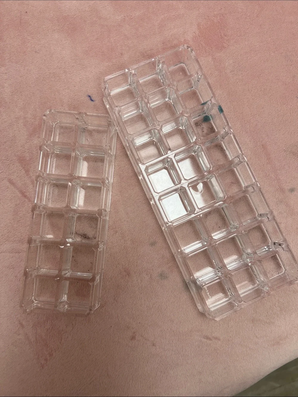Clear Lipstick Holder - Set of 2